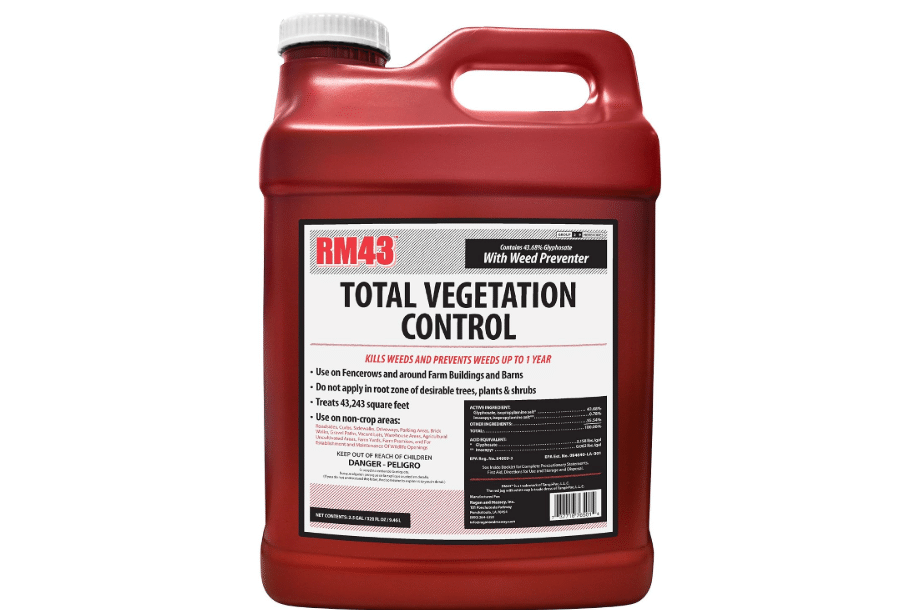  RM43 43-Percent Glyphosate Plus Weed Preventer Total Vegetation