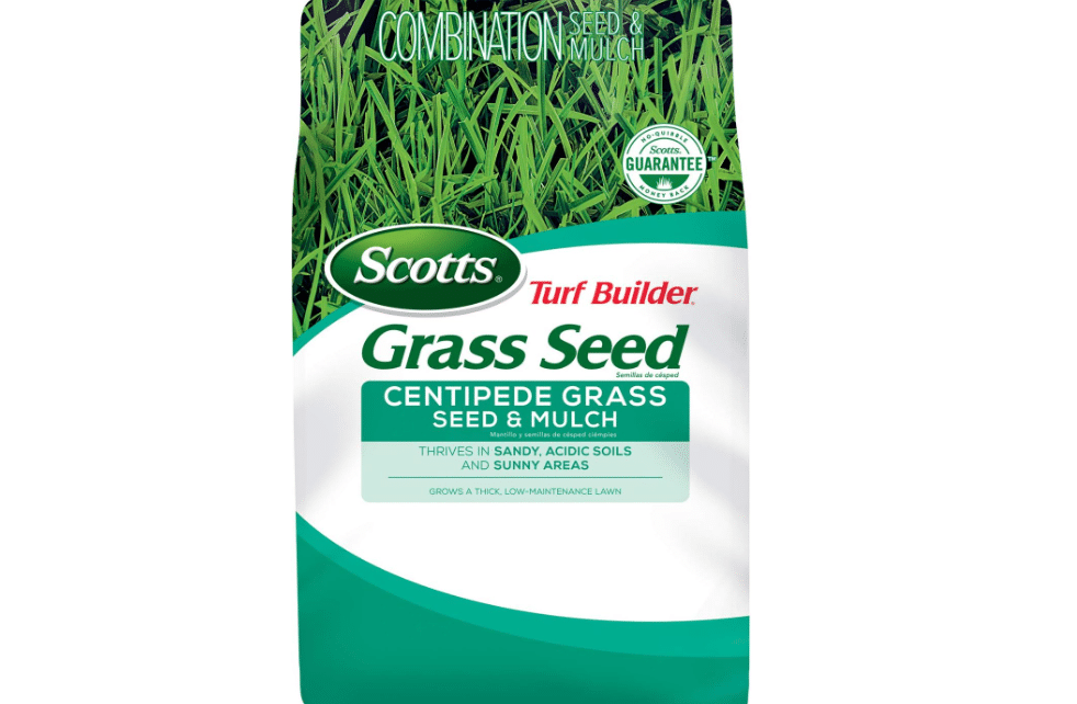 
Scotts Turf Builder Grass Seed Centipede Grass Seed & Mulch 5 lbs. (6-Pack) | Grows a Thick,