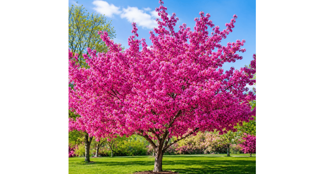 5 Eastern Redbud Tree (Cercis Canadensis) Live Plant – Brilliant Pink Spring Blooms, Hardy Ornamental Flowering Tree, Perfect for Landscapes, Yards