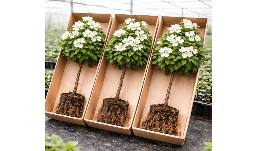 White Flowering Dogwood Trees Live – Cornus Florida – Ornamental Flowering Trees – Spring Blooms & Landscape Trees – Bare Root for Outdoor Planting