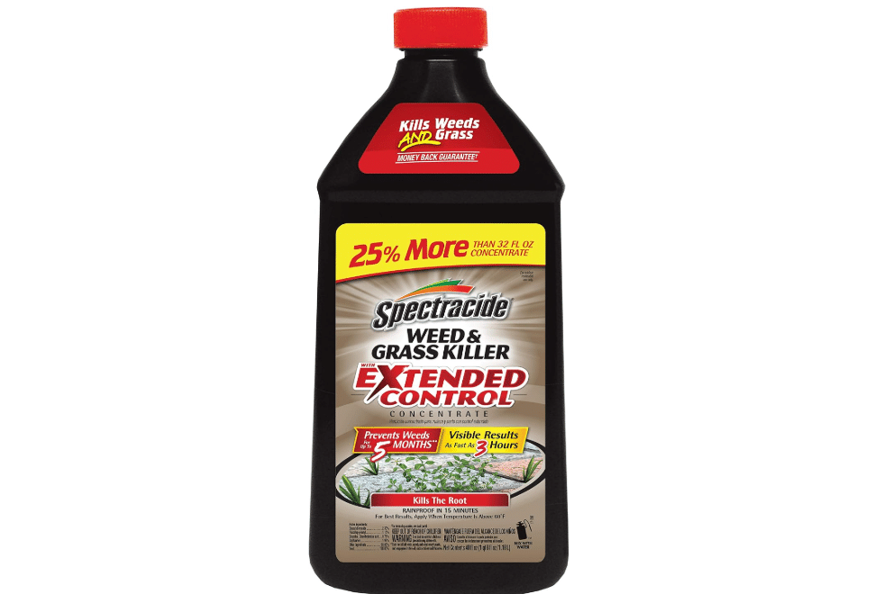 Spectracide Weed & Grass Killer With Extended Control Concentrate, Extended Weed And Grass Control, Prevents Weeds Coming Back, 40 fl Ounce