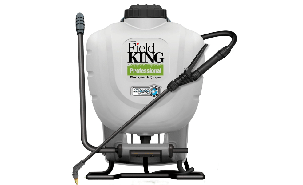 FIELD KING 190328 Backpack Sprayer, 4 Gallon, with Internal No Leak Pump Design Delivers