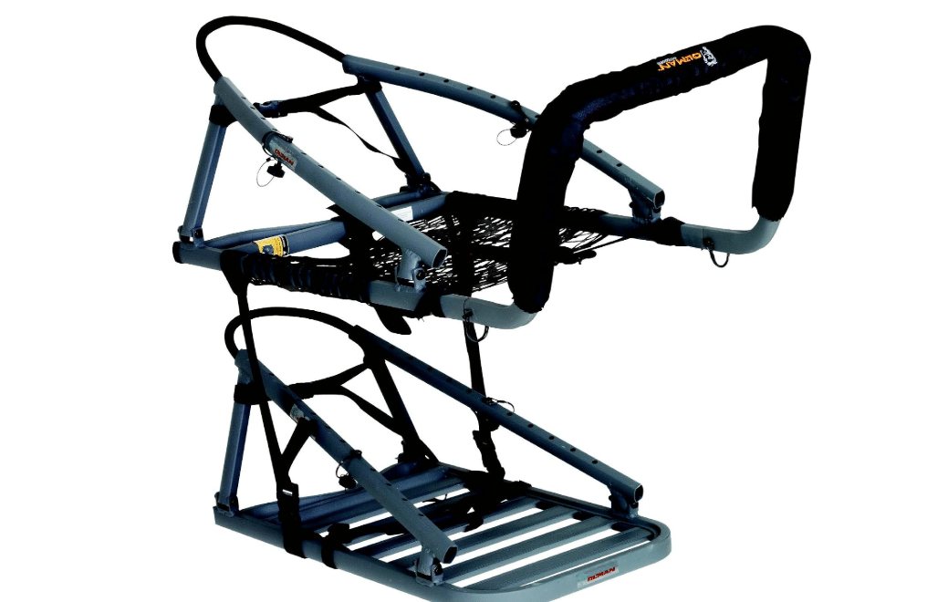 
Ol'Man TREESTANDS Alumalite CTS Climbing Stand, Aluminum Construction with 21" Wide Net Seat