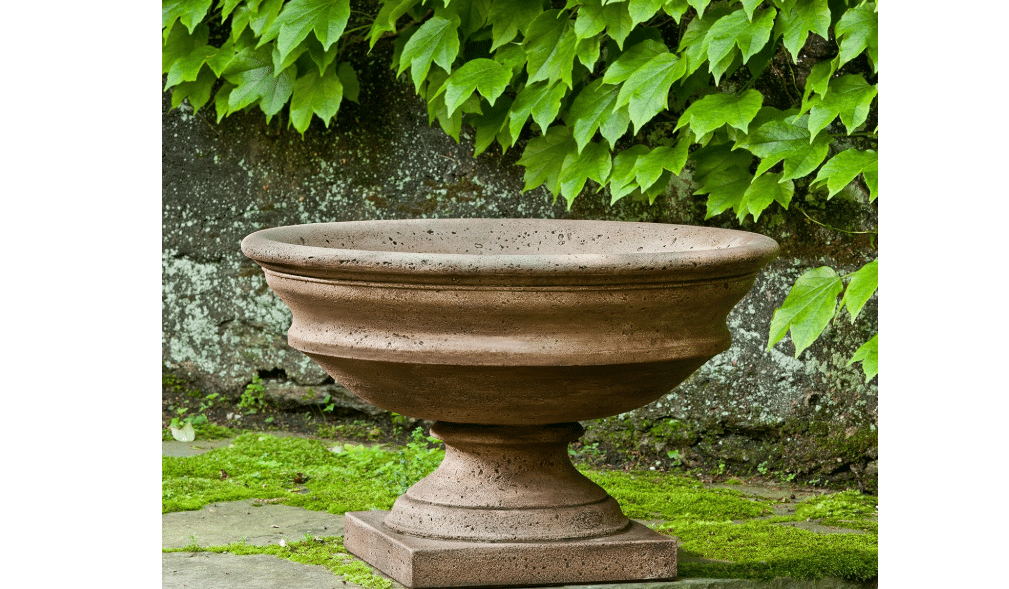 
Campania International P-596-AS Newberry Urn, Alpine Stone Finish