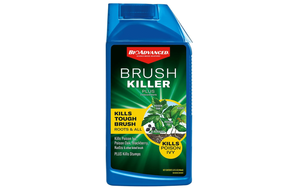 
BioAdvanced Brush Killer Plus Concentrate - Mix & Spray - Kills Tough Brush like Poison Ivy and Kudzu - Visible Results in 1-6 Weeks - Rainproof