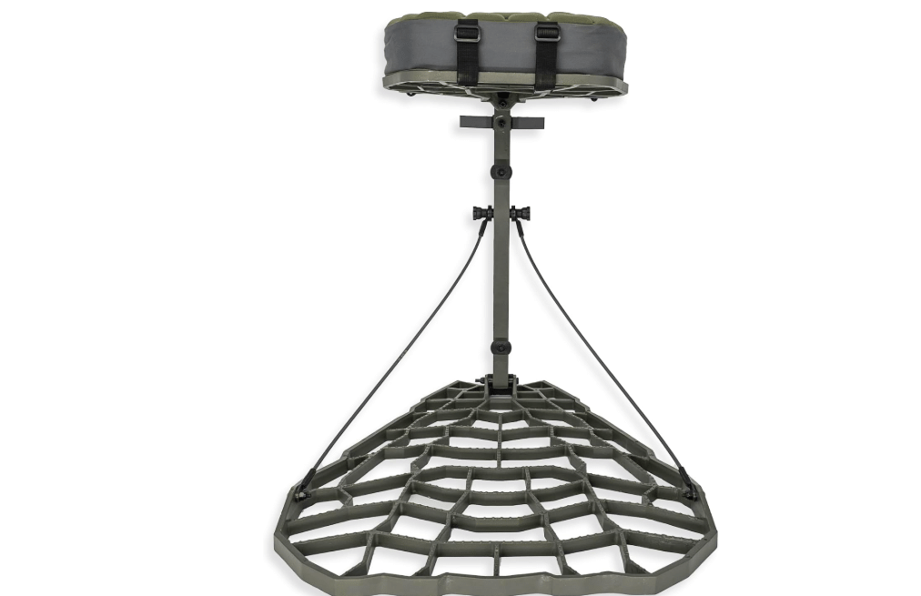 
XOP Vanish Evolution - Cast Aluminum Hang On Tree Stand for Hunting - Deluxe Deer Stand