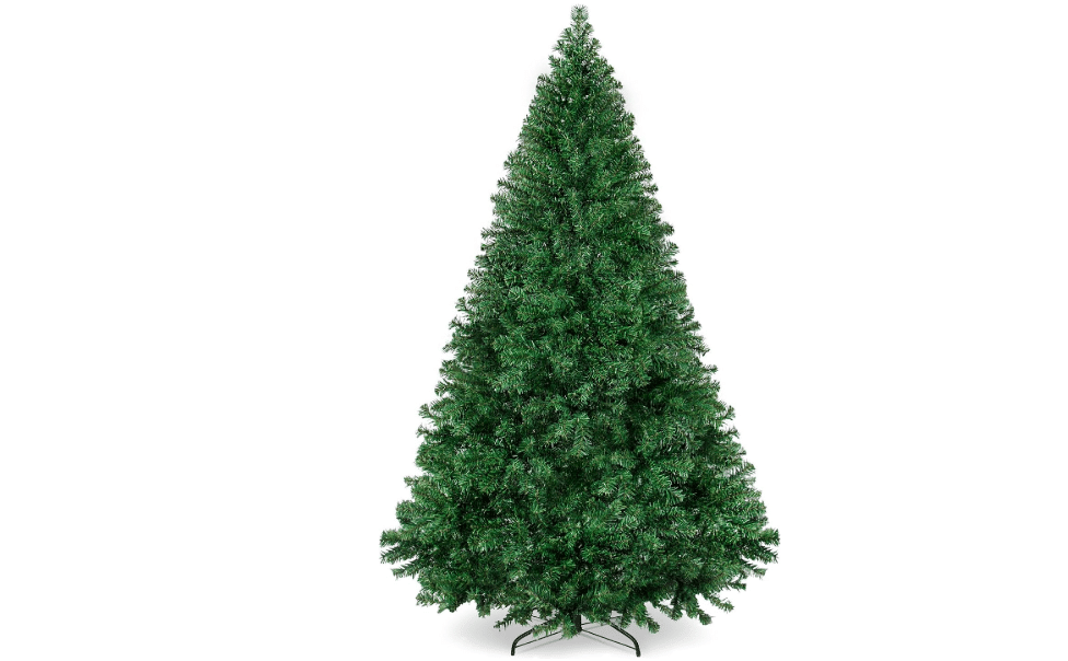 Best Choice Products Artificial Christmas Tree, 7.5ft Premium Unlit Pine Design, Dense Branches Realistic Holiday Décor w/Easy Assembly - Green