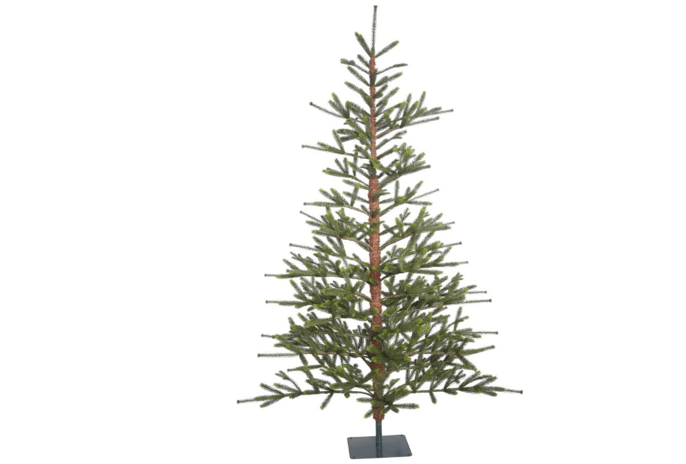 Vickerman 7' Bed Rock Pine Artificial Christmas Tree, Unlit - Faux Christmas Tree - Seasonal Indoor Home Decor - Easy to Care for - No Maintenace Required