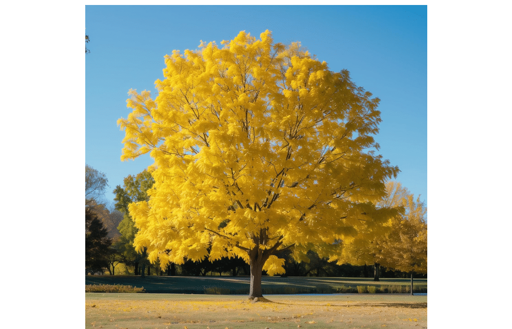 Thornless Honey Locust Tree - 18-24" Tall Live Plant | Fast Growing Shade Tree - Gleditsia triacanthos var. inermis