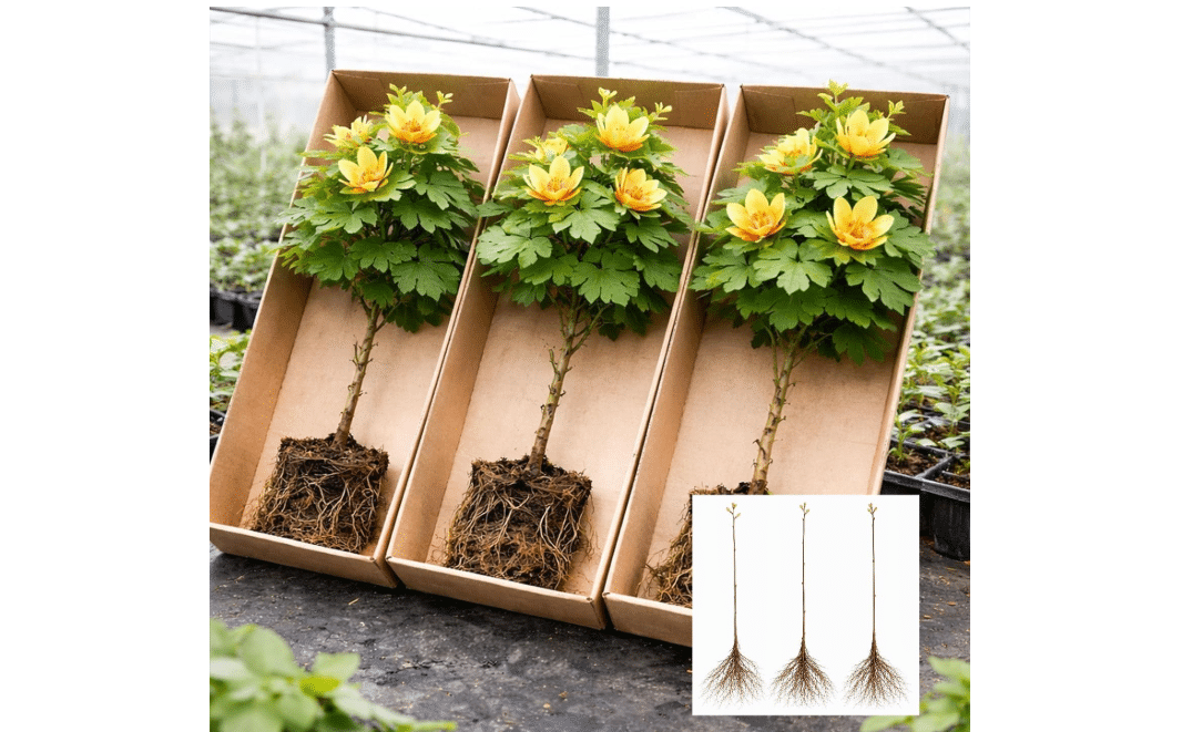 Tulip Poplar Live Tree Plants for Growing – Liriodendron tulipifera – Fast Growing Shade Trees with Tulip Flowers – Bare Root Trees for Planting Outdoors