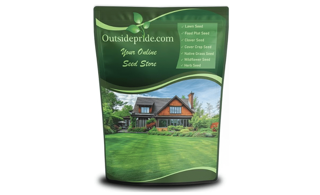 Outsidepride Midnight Kentucky Bluegrass Seed - 5 Lbs. Cold & Drought Tolerant, Sun-Loving Lawn Grass Seed, w/High Traffic Tolerance & Deep Root
