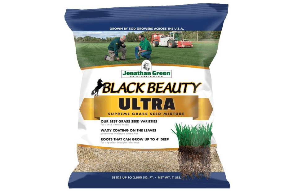 Jonathan Green Black Beauty Ultra Grass Seed - 7 lb | Grass Seeds, Lawn Seeds, Sun And Shade Grass Seeds, All Grasses