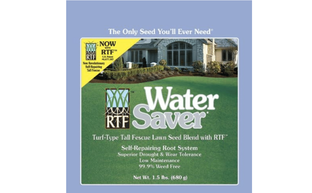 Barenbrug 0-53909-11308-1 Water Saver Grass Lawn Seed Mixture with Turf Type Tall Fescue and RTF