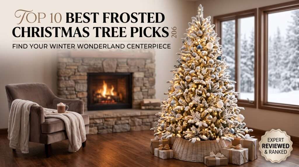 best frosted christmas tree