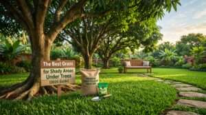 best grass seed for shady areas under trees