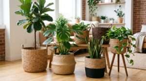 best wicker plant basket