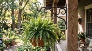 best wrought iron plant hangers