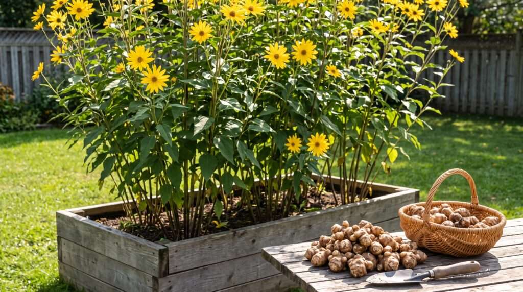 jerusalem artichoke plants