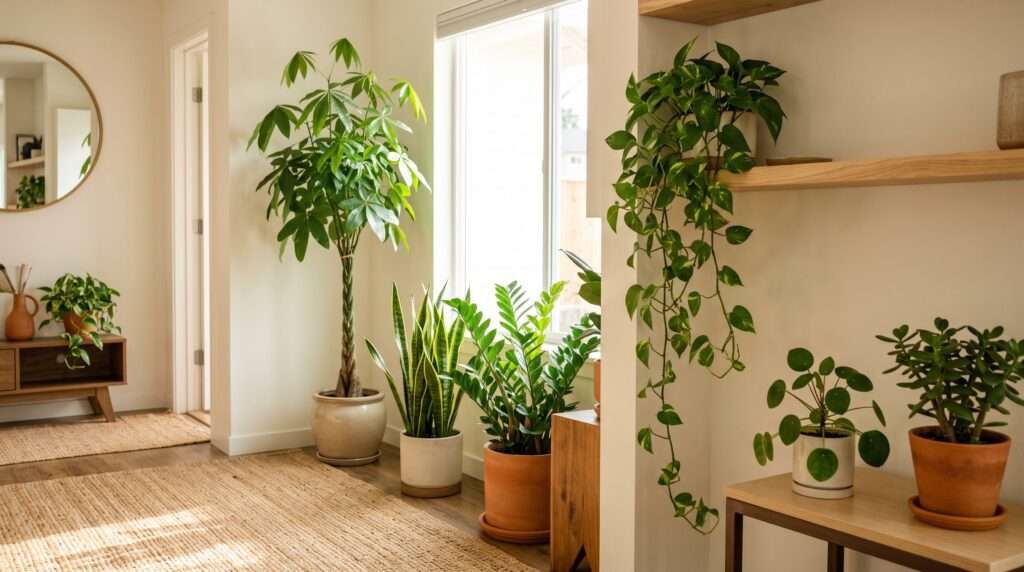 plants and feng shui