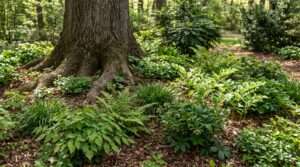 plants for dry shade