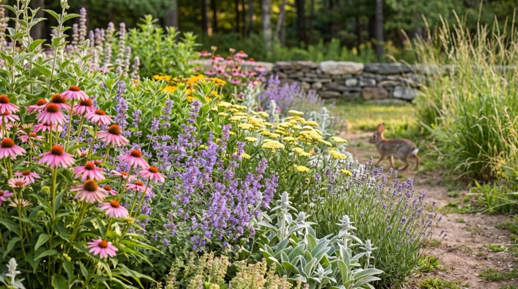 rabbit resistant perennial plants