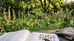 stinging plant crossword clue